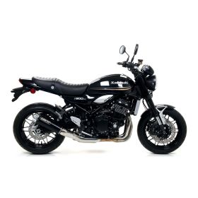 Échappement ARROW rebel slip-on avec embout en aluminium brillant pour Kawasaki Z 900 rs