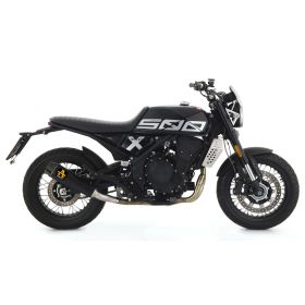 Échappement ARROW rebel slip-on avec embout en carbone pour Brixton Crossfire 500 x