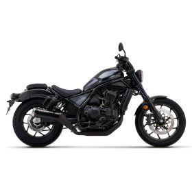 Marmitta slip-on ARROW rebel con fondello in alluminio lucido per Honda Cmx 1100 rebel