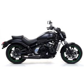 ARROW Komplettauspuff Rebel mit Endkappe für Kawasaki Vulcan S 650
