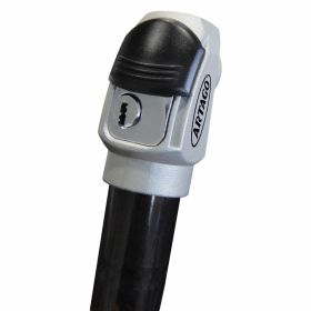 Lucchetto ARTAGO in acciaio 25 mm nero per montaggio su telaio