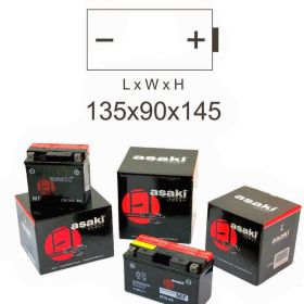 Batterie de moto ASAKI 404250495