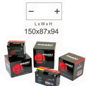 BATTERIA CBTX7A-BS CON ACIDO A CORREDO