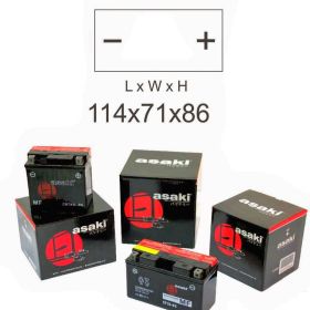 BATTERIA CBTX4L-BS CON ACIDO A CORREDO