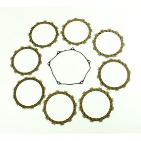Ensemble de 8 disques d'embrayage ATHENA P40230082 pour Suzuki RM/Z 250