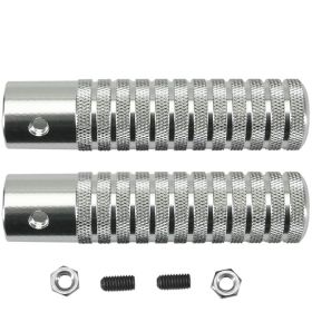 MOTORRAD-FUSSRASTEN PAAR ALUMINIUM