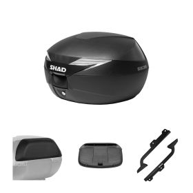 SHAD SH39 Topcase-Kit schwarz für YAMAHA N-Max 125/155
