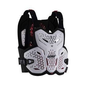Pettorina moto LEATT 4.5 Evo bianco nero certificazione CE