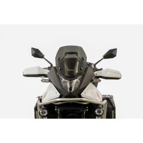 ISOTTA Pare-brise bas fumé 320x350mm Supports de montage inclus pour HONDA Transalp XL