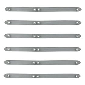 Strisce listello pedana PREMIUM QUALITAT grigio per Lambretta 125 LI