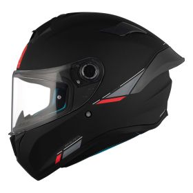 Integralhelm MT Helmets Targo S Solid A1 Schwarz Matt