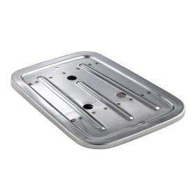 Portapacchi posteriore PREMIUM QUALITAT acciaio inox lucido per Vespa 125 VNB