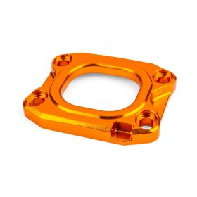 Piastra collettore aspirazione STAGE6 360° D.40 arancio AM6/DERBI