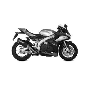 MIVV Sr-1 Noir Silencieux en Titane pour APRILIA RSV4