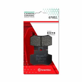 Jeu de plaquettes de frein BREMBO Carbon Ceramic 07051 pour KYMCO Grand Dink 250