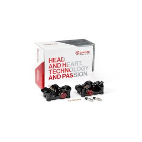 BREMBO racing brake caliper kit radial 4 pistons D.32 mm and distance 100