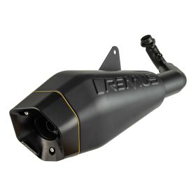 Marmitta omologata 4T REMUS inox nero/oro per Vespa GTS/GTS Super/GTV 310