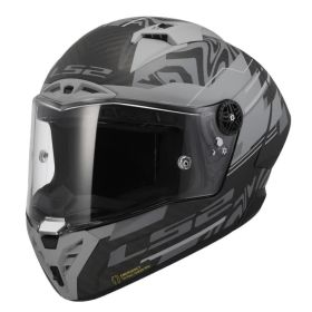 Casques Integraux LS2 FF805 THUNDER GP AERO Polar Noir Mat