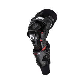 Ginocchiere moto LEATT C-Frame Hybrid nero certificazione medica