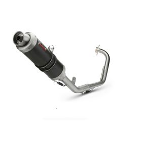Kompletter MIVV GP Auspuff aus Carbon für YAMAHA YZF R125