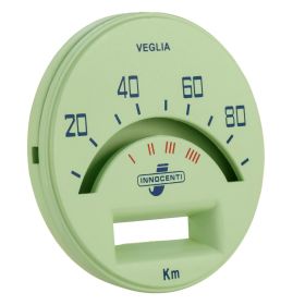 Quadrante contachilometri PREMIUM QUALITAT verde/blu 80km/h