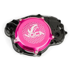 VOCA RACING Couvercle d'embrayage Noir/Rose