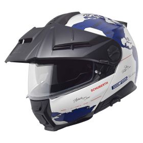 SCHUBERTH E2 Atlas Flip-up helmet blue white