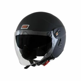 Casco Demi-Jet ORIGINE ALPHA SOLID nero opaco