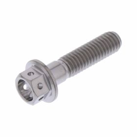PRO-BOLT racing hexagon screw titanium M6x1 25mm smooth