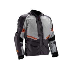 LEATT ADV FlowTour 5.5 4-season jacket Iron grey black