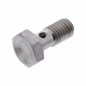 Bullone banjo JMP singolo m8x1.25 inox argento