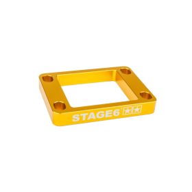 Entretoise de soupape à lamelles Stage6 10mm AM6/DERBI jaune