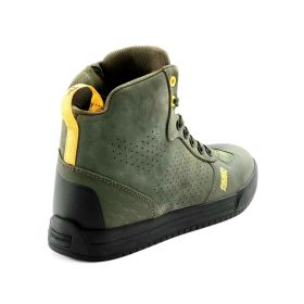 Stivali moto uomo in pelle REBELHORN SPIKE verde oliva
