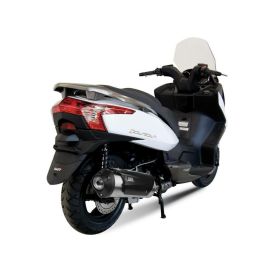 MIVV Urban Komplettauspuff aus Edelstahl für KYMCO Downtown 300