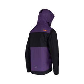 LEATT Trail 3.0 MTB-Jacke Velvet Purple Wasserdicht Atmungsaktivität 5000/5000