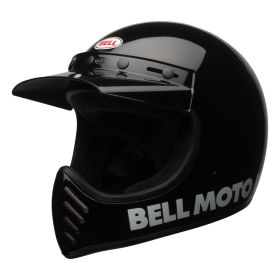 BELL Moto-3 Classic Dual road enduro helmet glossy black