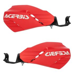 Paramani aperti ACERBIS rossi/bianchi K-Linear HH per HONDA