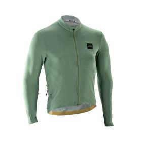 LEATT Endurance 4.0 Maillot VTT à Manches Longues Vert Menthe en Mélange Laine Mérinos