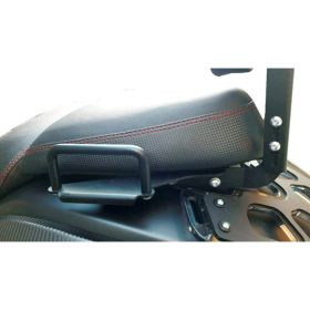 Poignées de passager noires ISOTTA pour MOTO GUZZI mgx 21