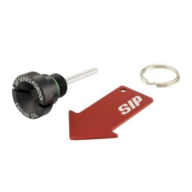 Vite riempimento olio motore SIP SERIES PORDOI nero opaco anodizzato per Vespa ET4/LX/LXV