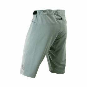 Pantaloncini MTB LEATT Gravity 2.0 verde menta traspiranti dritta e tasche