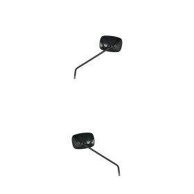 FAR 7300/7300 Black Handlebar Mirror Pair for Piaggio