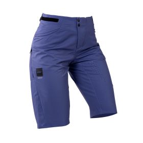 LEATT Trail 2.0 Short Techniques Femme VTT Cosmic Blue Slim UPF 50+