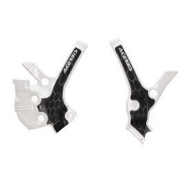 Paratelaio ACERBIS X-grip bianco/nero per YAMAHA YZ 85