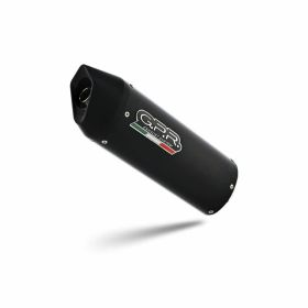GPR Furore Black Slip-On Exhaust approved for Kawasaki Z250