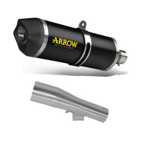 ARROW Race Tech Slip-On Auspuff Dunkel Aluminium Carb Ende Honda NC 750 X 2021