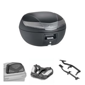 GIVI V40 TECH Noir Fumé Kit de Top Case 40L pour YAMAHA MT07
