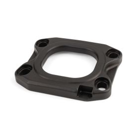 Piastra collettore aspirazione STAGE6 360° D.40 nero AM6/DERBI