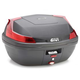 GIVI BLADE Top Case Kit CANYON Tasche Schwarz Rot 47/25L für HONDA