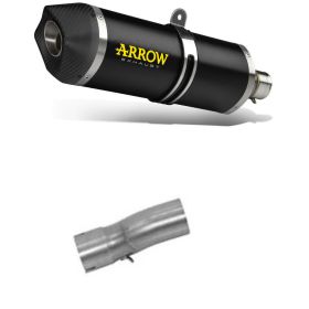 ARROW Race-Tech Slip-On Auspuff dunkel Aluminium Carbon-Endkappe KTM 690 Enduro R 2009-2016